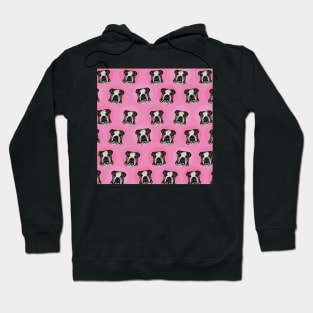 Bubble Bulldog Pattern Hoodie